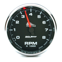 Varvräknare 66.7mm 8000 RPM 2 & 4 Cylindrar Svart PRO-CYCLE